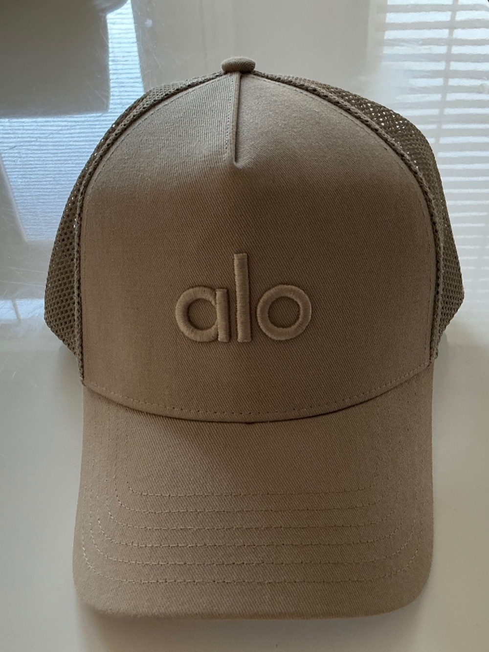 ALO District Trucker Hat in Gravel